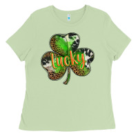Matcha st. patricks day lucky shamrock Ladies Tee - BarkalooDesign