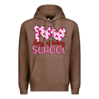 Chestnut 100 days of loving school Premium Hoodie - Artiststas