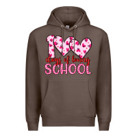 Coffee 100 days of loving school Premium Hoodie - Artiststas