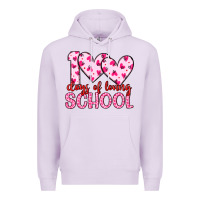 Lilac 100 days of loving school Premium Hoodie - Artiststas