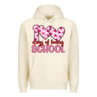 Tofu 100 days of loving school Premium Hoodie - Artiststas