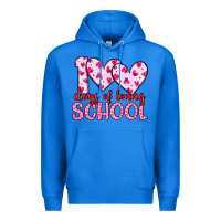 True Royal 100 days of loving school Premium Hoodie - Artiststas