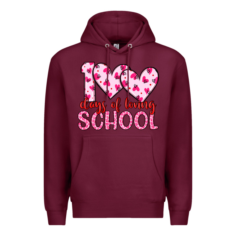 100 Days Of Loving School Premium Hoodie by Artiststas | Teevron