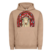 Pigment Burro valentines charolais  rainbow Urban Hoodie - JahusDesignShop