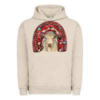 Pigment French Oak valentines charolais  rainbow Urban Hoodie - JahusDesignShop