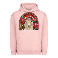 Pigment Salmon valentines charolais  rainbow Urban Hoodie - JahusDesignShop