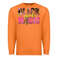 Carrot black girl magic with afro black women Premium Sweatshirt - texasbilliewilder