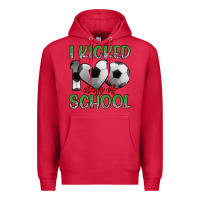 Cardinal i kicked 100 days of school Premium Hoodie - Artiststas