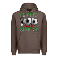 I Kicked 100 Days Of School Premium Hoodie | Teevron