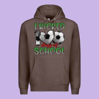 I Kicked 100 Days Of School Premium Hoodie Designed By Artiststas