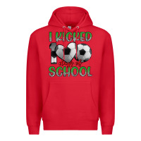 Red i kicked 100 days of school Premium Hoodie - Artiststas