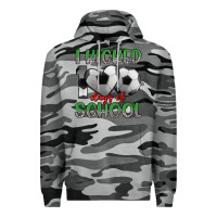 Slate Camo i kicked 100 days of school Premium Hoodie - Artiststas