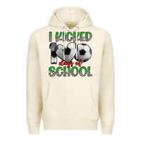 Tofu i kicked 100 days of school Premium Hoodie - Artiststas
