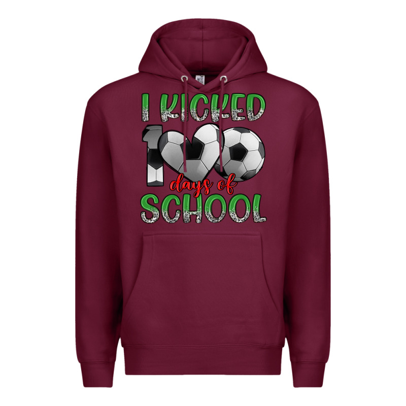 I Kicked 100 Days Of School Premium Hoodie by Artiststas | Teevron