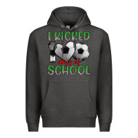 Charcoal Heather i kicked 100 days of school Premium Hoodie - Artiststas