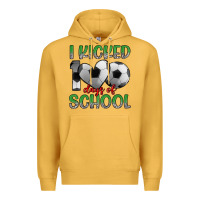 Mustard i kicked 100 days of school Premium Hoodie - Artiststas