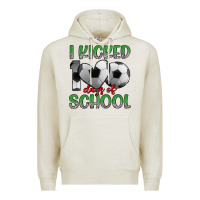 Oatmeal Heather i kicked 100 days of school Premium Hoodie - Artiststas