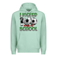 Seafoam i kicked 100 days of school Premium Hoodie - Artiststas