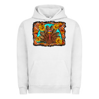 Pigment Lunar Rock Thanksgiving Turkey Urban Hoodie - Artiststas
