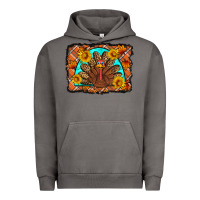 Pigment Tornado Thanksgiving Turkey Urban Hoodie - Artiststas