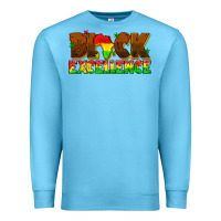 Ocean Blue black excellence juneteenth Premium Sweatshirt - texasbilliewilder