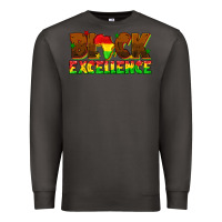 Smoke black excellence juneteenth Premium Sweatshirt - texasbilliewilder