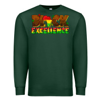 Sports Green black excellence juneteenth Premium Sweatshirt - texasbilliewilder