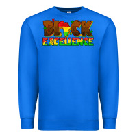 True Royal black excellence juneteenth Premium Sweatshirt - texasbilliewilder