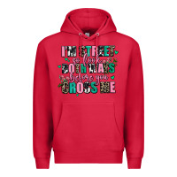 Cardinal floral i am street so look both ways before you cr Premium Hoodie - AdoDesignShop