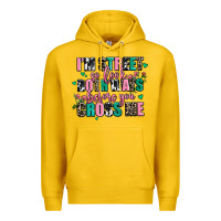 Lemon floral i am street so look both ways before you cr Premium Hoodie - AdoDesignShop