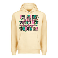 Pina Colada floral i am street so look both ways before you cr Premium Hoodie - AdoDesignShop