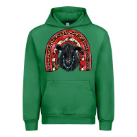 Emerald valentines black angus  rainbow Urban Hoodie - JahusDesignShop