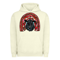 Pigment Pistachio valentines black angus  rainbow Urban Hoodie - JahusDesignShop
