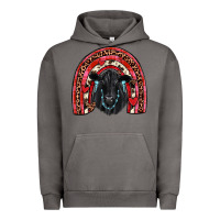 Pigment Tornado valentines black angus  rainbow Urban Hoodie - JahusDesignShop