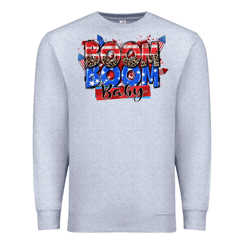 Boom Boom Baby Premium Sweatshirt by Zillion Design Studio | Teevron