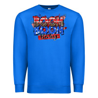 True Royal boom boom baby Premium Sweatshirt - Zillion Design Studio