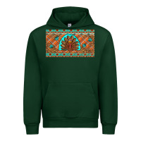 Forest Green Thanksgiving Turkey Urban Hoodie - Artiststas