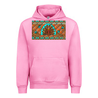 Fuchsia Pink Thanksgiving Turkey Urban Hoodie - Artiststas
