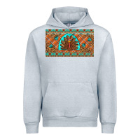Heather Grey Thanksgiving Turkey Urban Hoodie - Artiststas