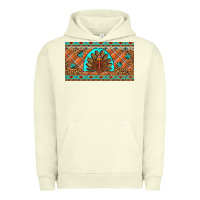 Pigment Pistachio Thanksgiving Turkey Urban Hoodie - Artiststas