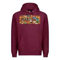 Burgundy nurse Premium Hoodie - JahusDesignShop