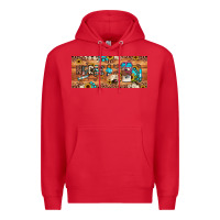 Red nurse Premium Hoodie - JahusDesignShop