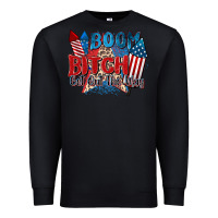 Black boom bitch get out the way Premium Sweatshirt - Zillion Design Studio