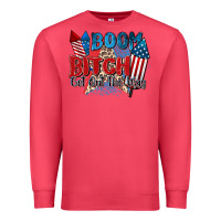 Cardinal boom bitch get out the way Premium Sweatshirt - Zillion Design Studio