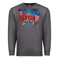 Charcoal Heather boom bitch get out the way Premium Sweatshirt - Zillion Design Studio