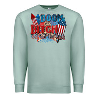 Seafoam boom bitch get out the way Premium Sweatshirt - Zillion Design Studio