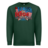 Sports Green boom bitch get out the way Premium Sweatshirt - Zillion Design Studio