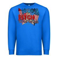 True Royal boom bitch get out the way Premium Sweatshirt - Zillion Design Studio