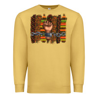 Black History Brushstroke Premium Sweatshirt | Teevron