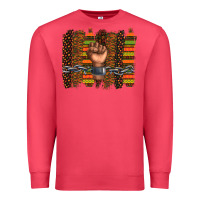 Cardinal black history brushstroke Premium Sweatshirt - texasbilliewilder